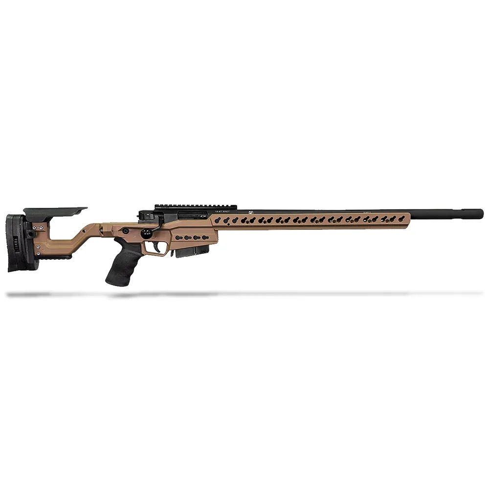 Accuracy International AT-X  6.5 Creedmoor, Dark Earth 24" Threaded, Fixed.|AI-29410DE-FI-65C-24