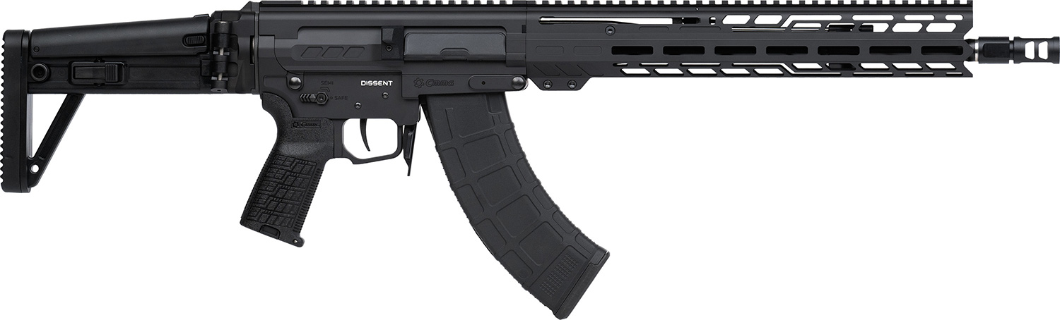 Dissent Rifle Mk47,14.3",  7.62x39mm Armour Black|86A7F0B-AB