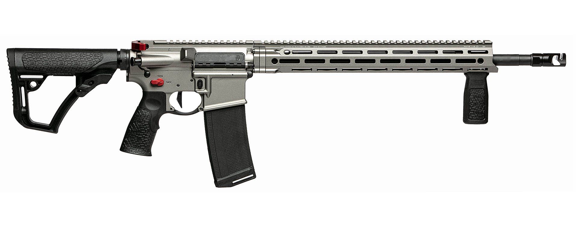 Daniel Defense DDM4-V7-PRO 18" 5.56mm Nato Gun Metal Grey with DD mag|02-128-09385-047
