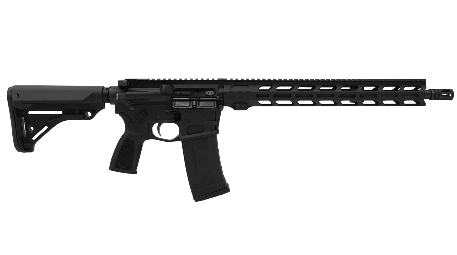 Desert Tech Quattro 15 Rifle 556NATO 16" 49rd Black with QMAG-49|QTR-RF-A1653-B
