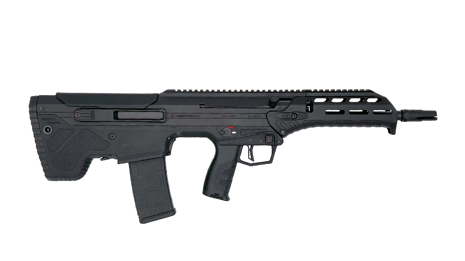 Desert Tech WLVRN Rifle, 556NATO 223 Rem Micron 16" BLK|WLV-RF-B1630-B