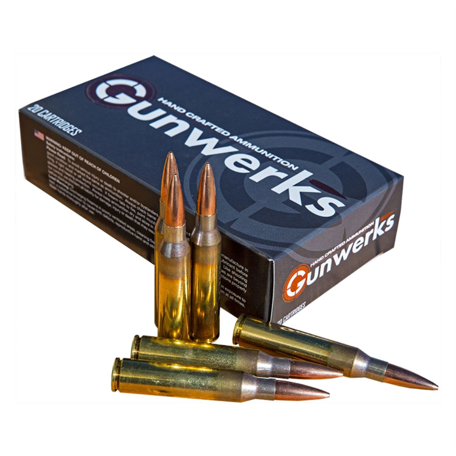 Gunwerks Ammunition Berger Elite Hunter 6.5CM 140gr Box of 20|AY-M6075