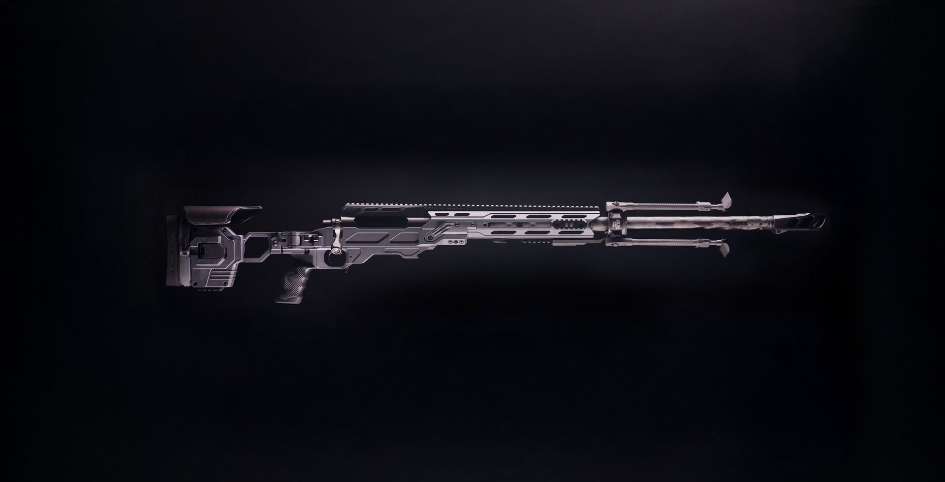HamR Rifle System (375 Cheytac, Stainless Steel Barrel, Black, No Rifle Scope, No Data Package)|Hr-192E0