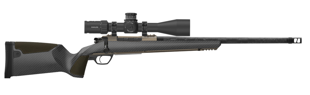 Gunwerks Nexus Rifle system. 7PRC, 20" Khales K525i MOAK, PIC Rail, Hornady Match, Case|jn0042