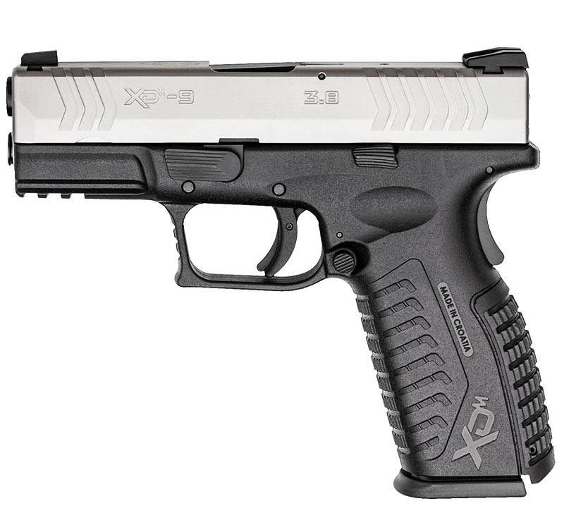 HS XDM 3.8 9mm Pistol Stainless Steel.|HS XDM 3.8 9mm SS