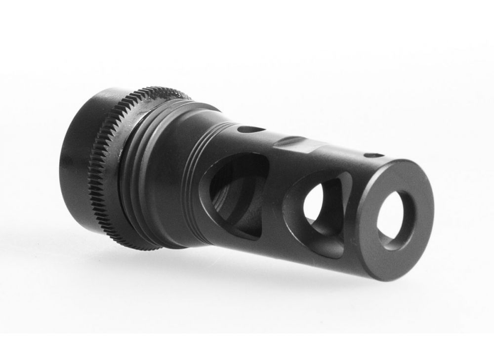 Oceania Defence Muzzle Break 338 5/8x24 Stainless Steel adapter|MB21 338LM