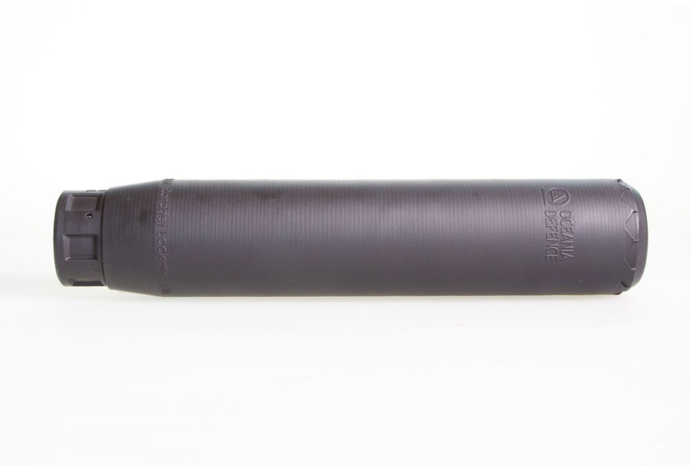 Oceania Defence 338 RL Titanium Suppressor for use with 5/8x24 or M18 MB adapter included|S-338 RL QD