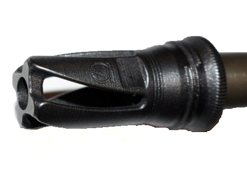 Oceania Defence Muzzle Brake 556 1/2-28 Ratchet Lock cyclone|