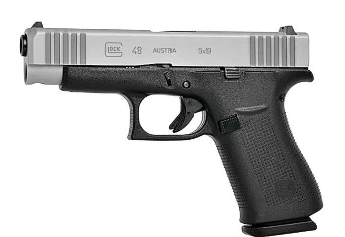 Glock G48 19mm Black|G48-Silver