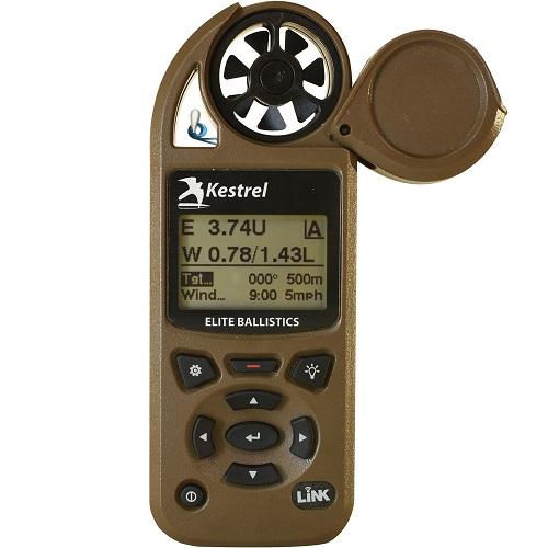 Kestrel Elite 5700 Bluetooth Shooters Weather Meter with Applied Ballistics Calculator Flat Dark earth Link|0857ALFDE