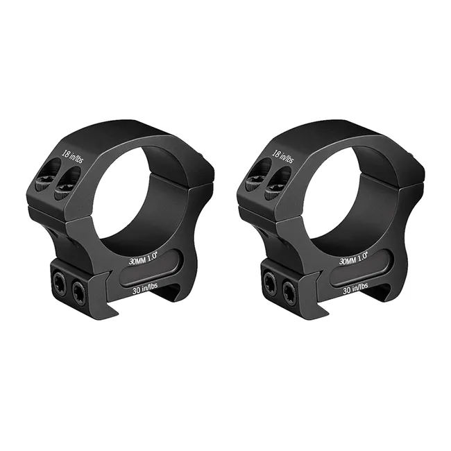 Vortex Pro Scope Rings 30mm High 1" PPR30-M|PR30-M