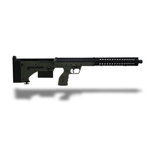 DTA SRS Rifle 308 Win 22 Inch Barrel Black Receiver OD Green Stock