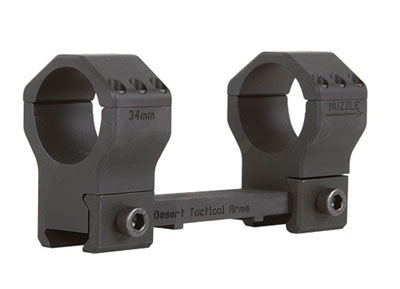 Desert Tech 34mm 20 MOA Scope Rings 