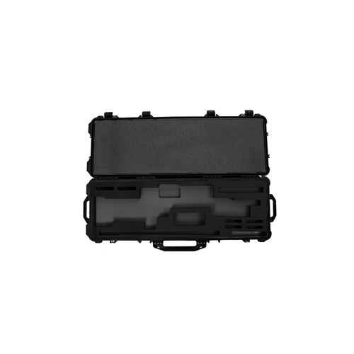 Pelican custom hard case for Desert Tactical SRS Black