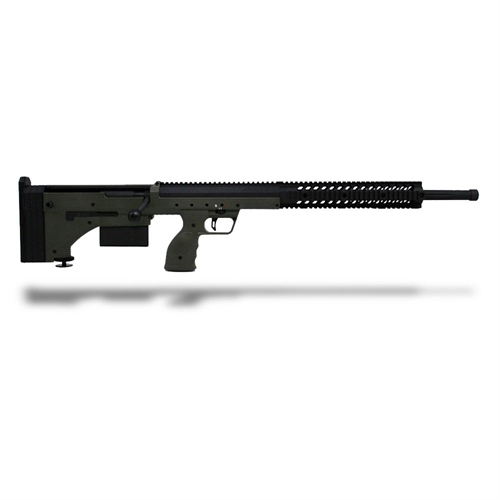 DTA SRS Rifle 243 Win 26 Inch Barrel Black Receiver OD Green Stock