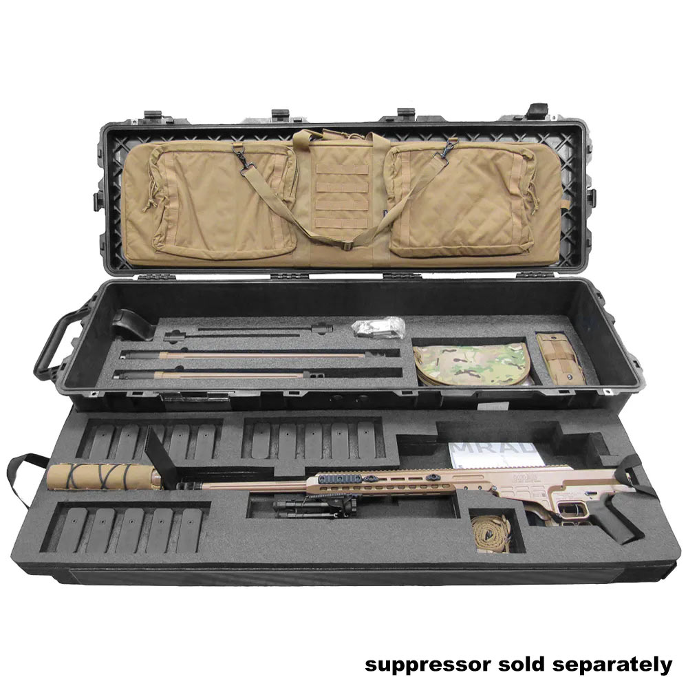 Barrett MK22 ASR. 308WM/300NM/338NM.Inc-Pelican HC, Soft case, Clean kit,  Tool kit, 5 (10rd) Mags, Sling, Harris Bipod, Supp cover. Stock spacers & bore guides|18804