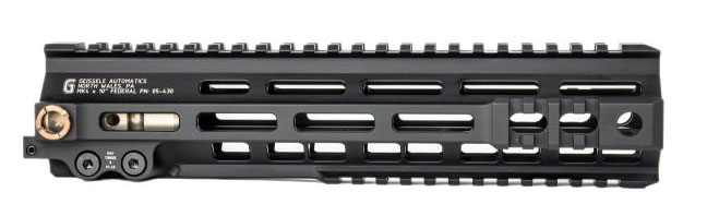 Geissele Super Modular rail MK4 10" Federal M-Lok  Black|05-430B