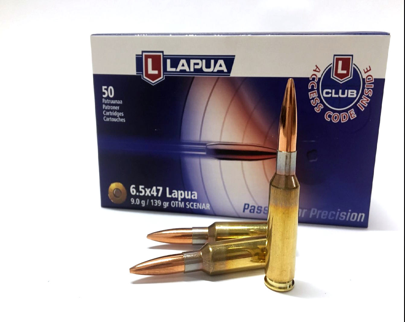 Lapua 139gr HPBT SCENAR Rifle Ammunition LU4316012