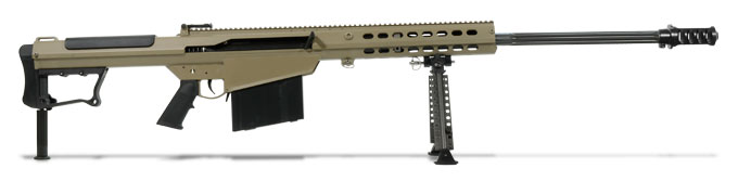 Barrett M107A1 .50 BMG Semi-Auto Rifle  Flat Dark Earth 29' Fluted Barrel model 18065|18065